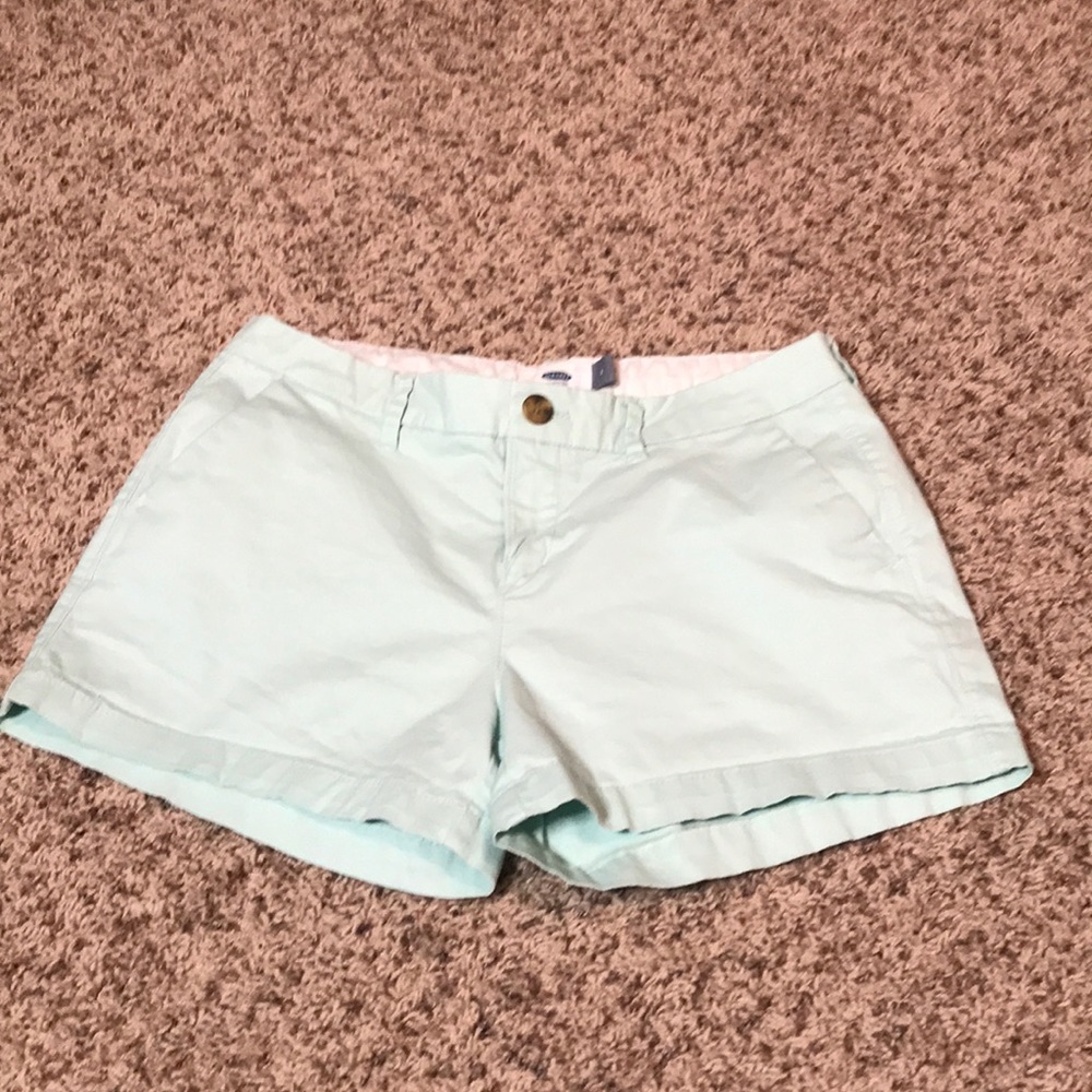 Sea green color shorts from Old Navy